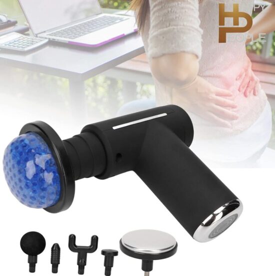 Smūginis masažuoklis su antgaliais